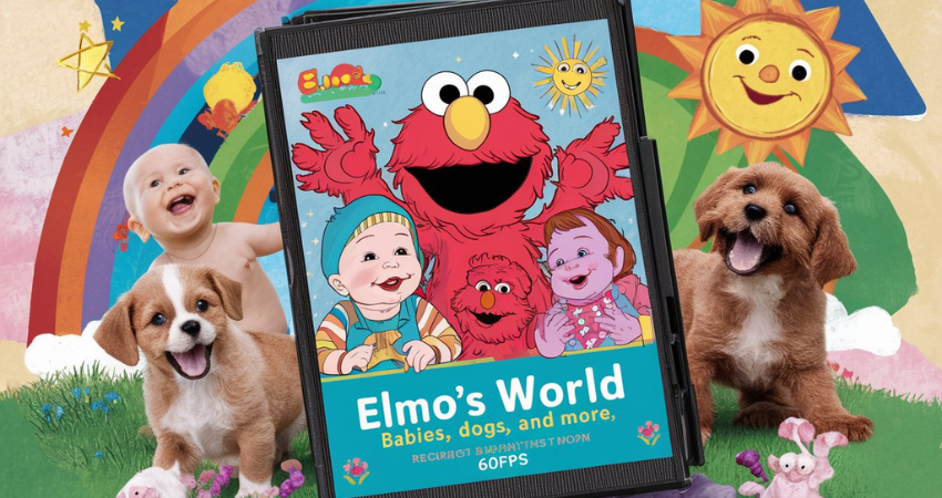 elmo's world babies dogs and more 2000 vhs 60fps